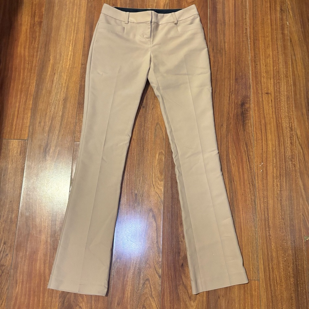 Express Women's Beige Flare Pants
